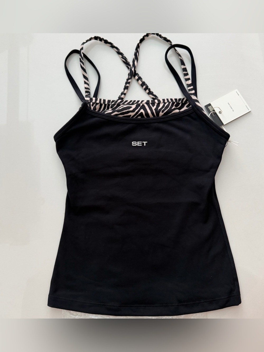Set active FORMCLOUD® CLOUD ZEBRA TRIBUTE TANK - GALLOP 
GALLOP / XS